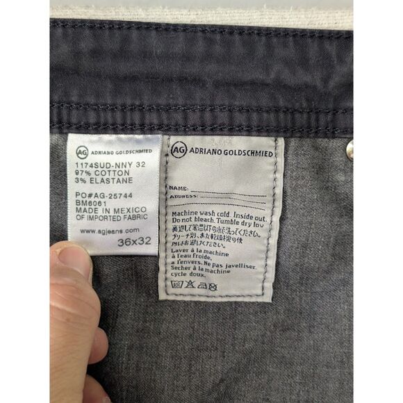 AG Adriano Goldschmied The Graduate Tailored Leg Pants size 36x32 - Picture 9 of 16